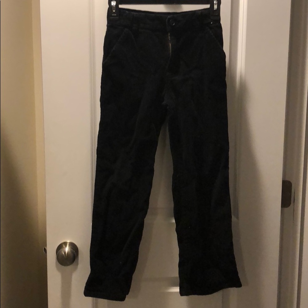 Gymboree Boys black wide world cords